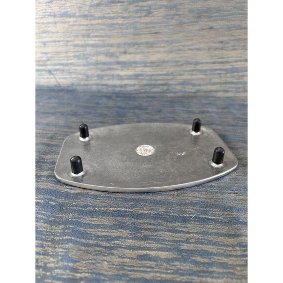 VTG Wilton Armetale Botanica Leaf Pattern Pewter Trivet USA Made Collectible - Picture 5 of 7